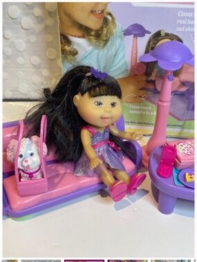 Cabbage Patch Kids 🥬👧 Lil’ Sprouts Best Friends Sleepover play set